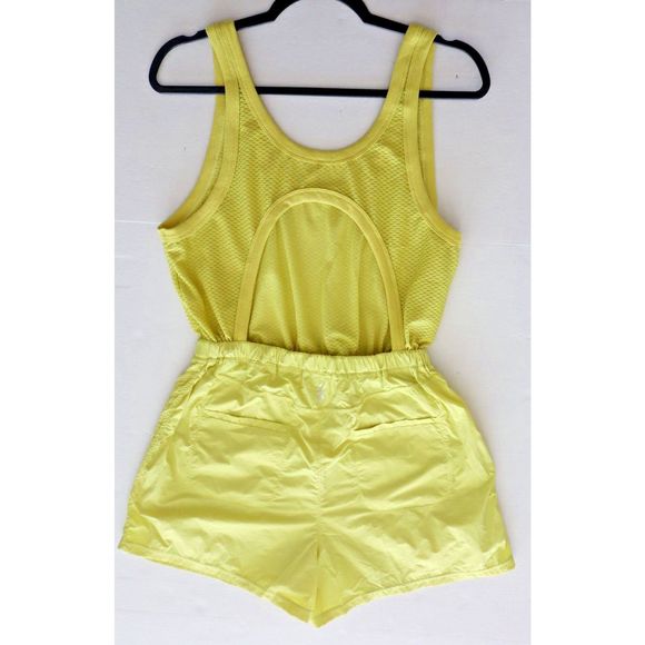 Free People Movement OB1633197 Women's Sz M Green Pacific Coast Hike Romper - Picture 7 of 8